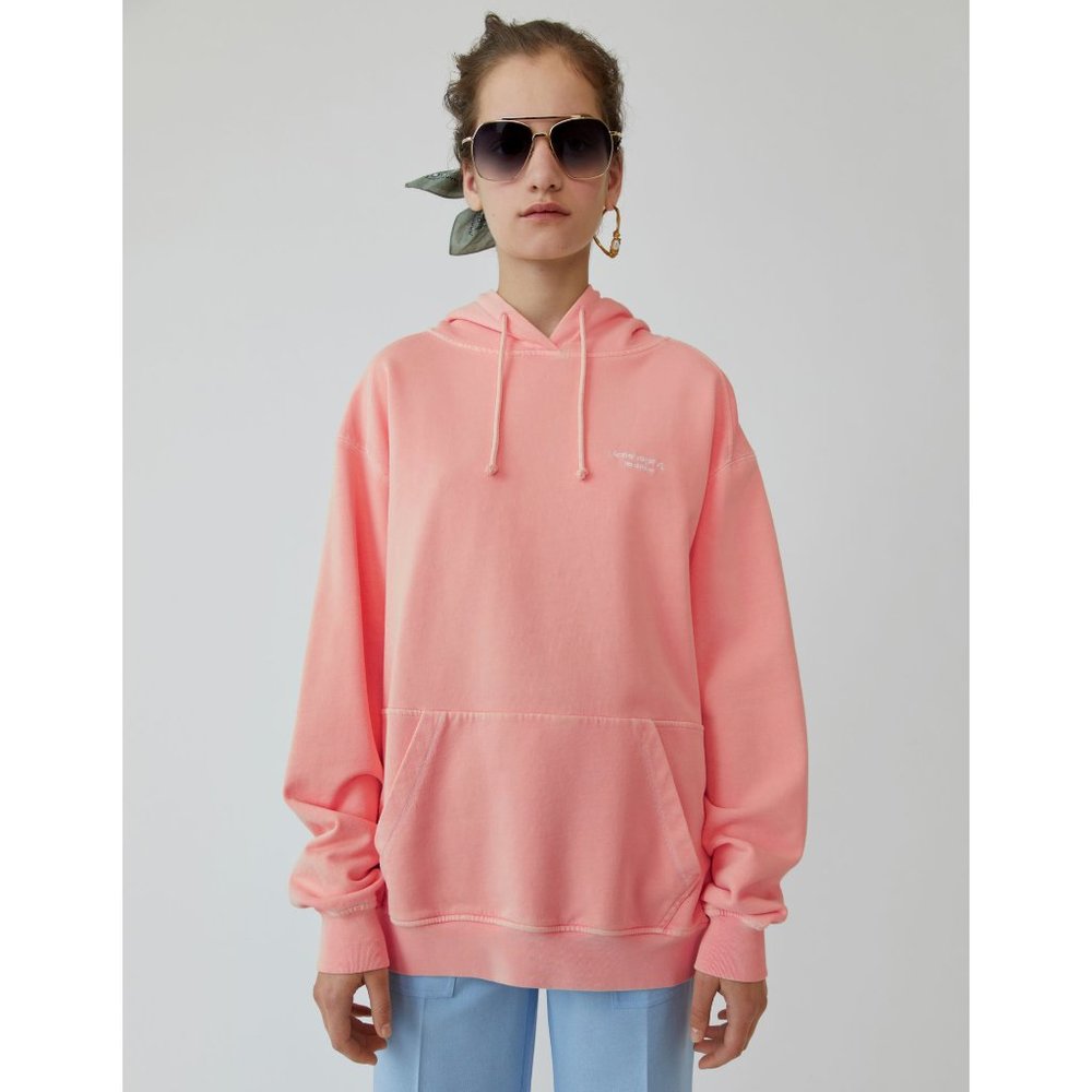 Acne Studios Hooded Sweatshirt - Blossom Pink